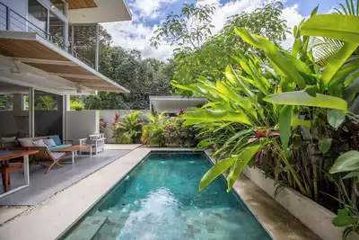 Brand New 3 Br Modern Villa 5 minutes walking to the beach!