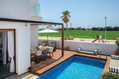Image de Extraordinary Protaras Villa | Villa Leone | 3 Bedrooms | Private Outdoor Pool | Furnished Sun Terrace | Shaded Furnished Terrace | Private Garden | Vrissou Kseropotamos