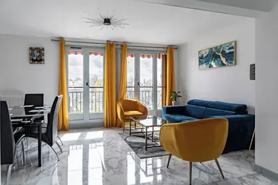 Image de 20 Minutes Paris et Jo- Spacieux Appartement Moderne, Idéal Pour Familles
