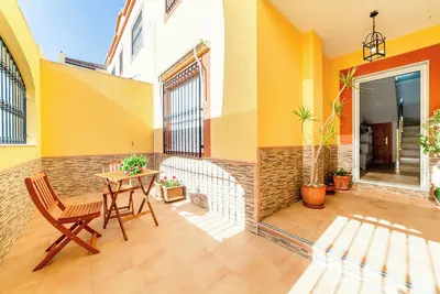 Image de Maison de vacances 'Casa De La Abuelita Jose' avec vue sur les montagnes, Wi-Fi et climatisation