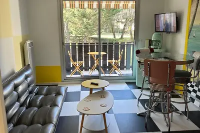Image de Studio 'Sixties' avec balcon et Wi-Fi