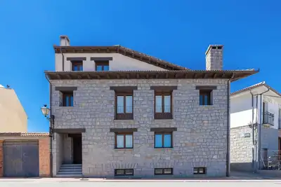 Maison de vacances 'Casa Alval' avec vue sur les montagnes, Wi-Fi et climatisation