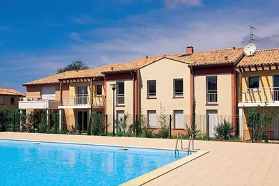 Image de Appartement 'Les Dunes, Appartement Avec Piscine' avec piscine privée et balcon