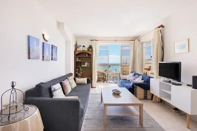 Image de Appartement 'Vieira À Beira Mar' avec vue sur la mer, balcon et Wi-Fi
