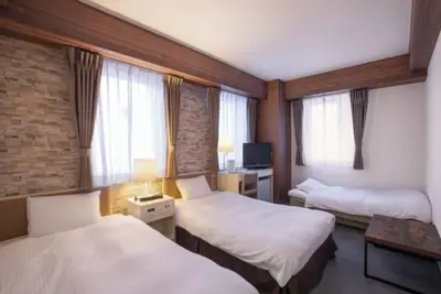 Image de Nonsmoking River View Super Twin Room Triple r / Sapporo Hokkaidō