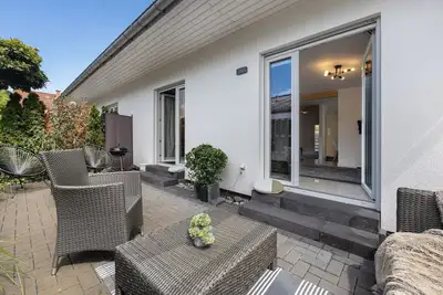 Image de Maison de vacances 'Dhh Im Norden Hamburgs Am Moor' avec terrasse et Wi-Fi