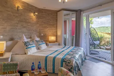 Appartement de vacances avec vue sur le volcan
