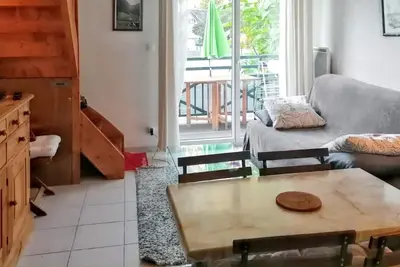 Image de Homerez - Appartement cosy à Saint-Mamet - 36 m² - Vue montagne