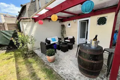 Appartement cosy au coeur des maisons de Champagne avec jardin privé de 110m2.