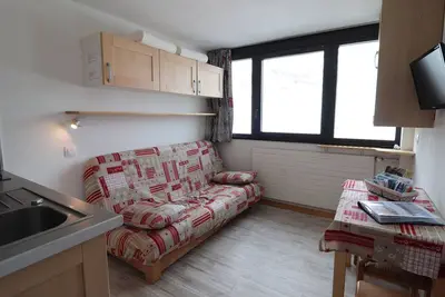 Image de Studio lumineux au pied des pistes, proche commerces et Esf