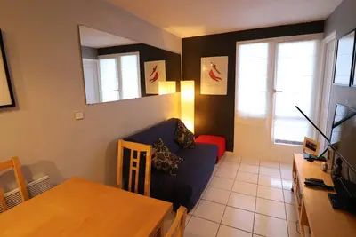 Image de Appartement cosy 2p cabine, skis aux pieds à Tignes, balcon, parking, animaux acceptés, WiFi