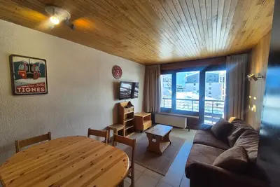 Image de Spacieux 2 Pièces au Pied des Pistes avec Balcon, Proche Commerces à Tignes Val Claret