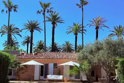 Image de Maison au Parc de la Moutte à Saint Tropez à 200 mètres de la plage des Salins
