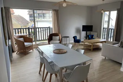 Image de Appartement 65m2 5 pers avec balcon Ă 150m plage et centre Blonville