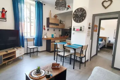 Image de Homerez - Appartement Ă Carcassonne, vue jardin
