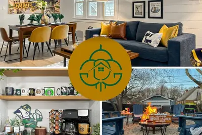 Image de Golden Dome Getaway | Walk to Nd | School Spirit!
