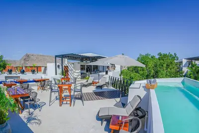 Image de Secluded oasis with modern comforts, minutes from Tulum's treasures