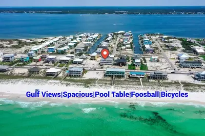 Image de New! Gulf views | Steps to beach | Games| Spacious | Beach gears| Bikes| 2 Kings