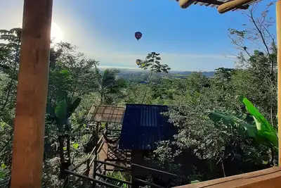 Image de Chalé Tucano Eco. hospedagem - Virado Para o Nascer do Sol, com uma Vista Linda
