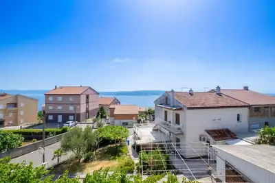 Image de Appartement de deux chambres avec la terrasse et la vue sur le mer Crikvenica (A-23289-a)