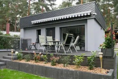 Image de Maison de vacances 'Am Kiefernweg 17' avec terrasse privée