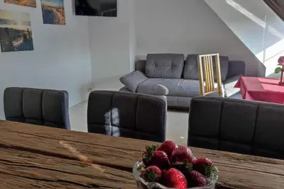 Image de Appartement 'Ferienwohnung Auszeit' avec piscine partagée, terrasse partagée et Wi-Fi