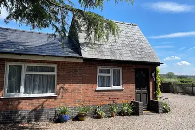 Harvest Moon Cottage, with a garden in Bishop's Frome