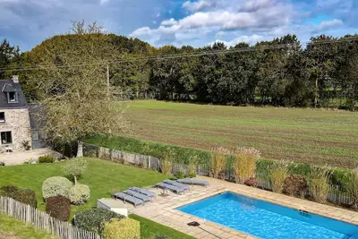 Image de Jolie Maison A La Campagne Avec Piscine Entre Dinan Et Dinard - 15 Mn Des Plages