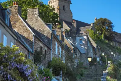 Image de Côte de Granit Rose, Maison de charme 5* dans l'escalier de Brélévenez à Lannion