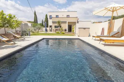 Image de 4 Bedroom Private vacation home in Castelnau-le-Lez