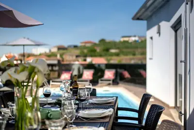 Image de Villa 'Casa Dona Maria - Armamar Douro' avec vue sur les montagnes, piscine privée et Wi-Fi