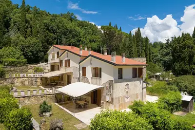 Villa 'Le Querciolaie - Contessa 2' avec vue montagne et piscine partagée