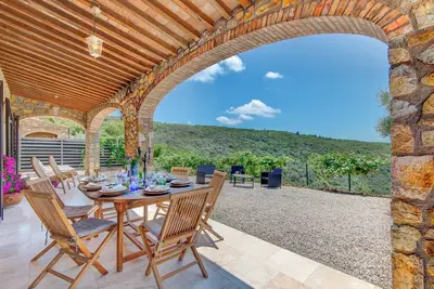 Image de Villa 'Sea Sun and Countryside' avec vue sur la mer, piscine privée et Wi-Fi