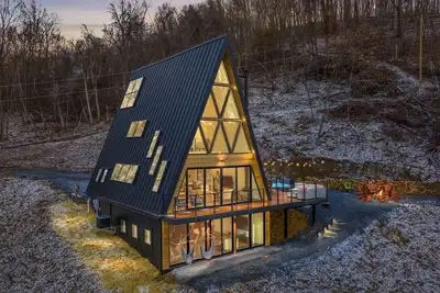 Image de Ava A-Frame•Hot Tub•Theater•Hidden Stair•Ev Charge