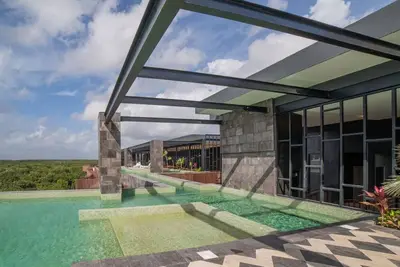 Image de Tulum Sea View Rooftop 1br Condo Free beach club