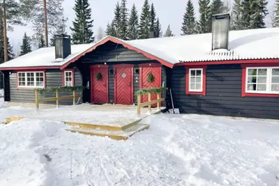 Image de Cozy couple's cottage near Hundfjället's ski resort.