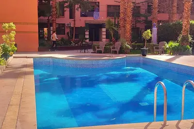 Image de Cozy 1-bedroom apartment with pool in a prestigious district of Marrakesh.
