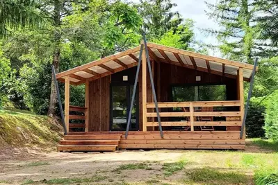 Image de Chalet Mimosa - 53m² avec terrasse couverte - 3 chambres 6 personnes
