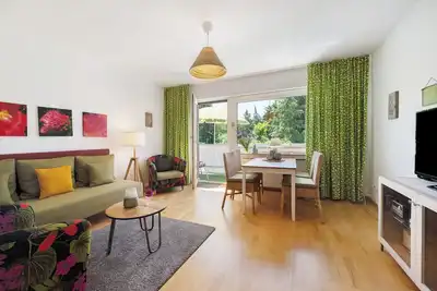 Image de Appartement 'Ferienwohnung Bachem mit Balkon' avec vue sur les montagnes, balcon et Wi-Fi