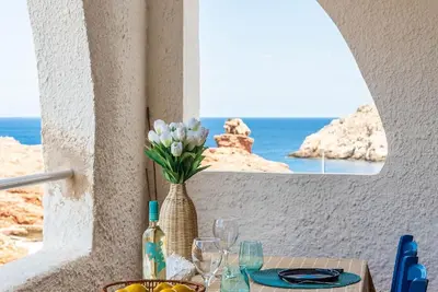 Image de Appartement de vacances Cala Morell pour 1 - 4 personnes avec 2 chambres à coucher - Appartement de