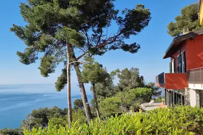 Image de appartamento in villa mimosa - vista mare -