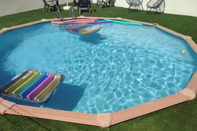 Image de Grande villa tout confort, piscine sécurisée, jardin et barbecue