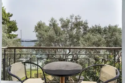 Image de Appartement 'Diamerisma 2ari B' avec vue sur mer, Wi-Fi et climatisation