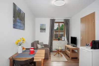 Image de Appartement de vacances 'Eschach' avec jardin commun, balcon et Wi-Fi