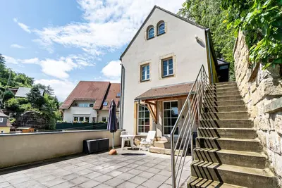 Image de Appartement 'Wohnung Auf Dem Buschholz' avec vue sur les montagnes, terrasse privée et Wi-Fi