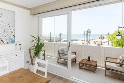Sitges Spaces Seaside Paradise-3 Cham. /2 Bains/Première Ligne Mer/Terrasse-8 Per