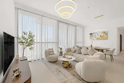 Image de 3br plus maid's room with Burj Khalifa views