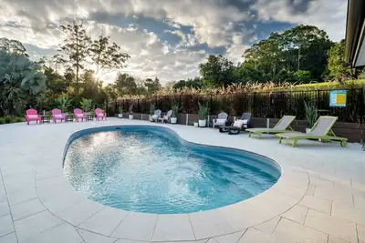 Image de The Hideaway - Chic Farmhouse 15min to beaches