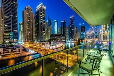 Image de Executive 2-Bedroom Apartment with Balcony at Dubai Marina