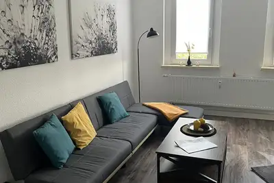 Image de GroĂźe, KĂĽrzlich Sanierte 4-zimmer Ferienwohnung / Monteurwohnung